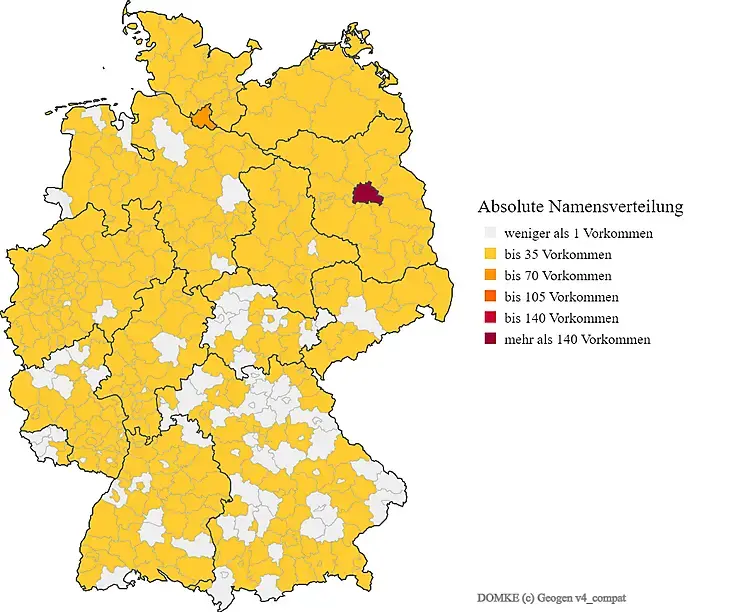 Domke Verteilung Deutschland