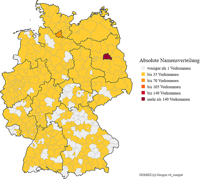 Domke Verteilung Deutschland