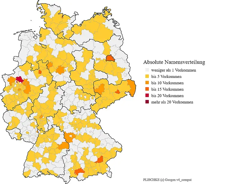 Plischke Karte
