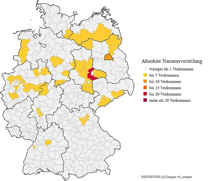 FN Reinbothe, Verteilung