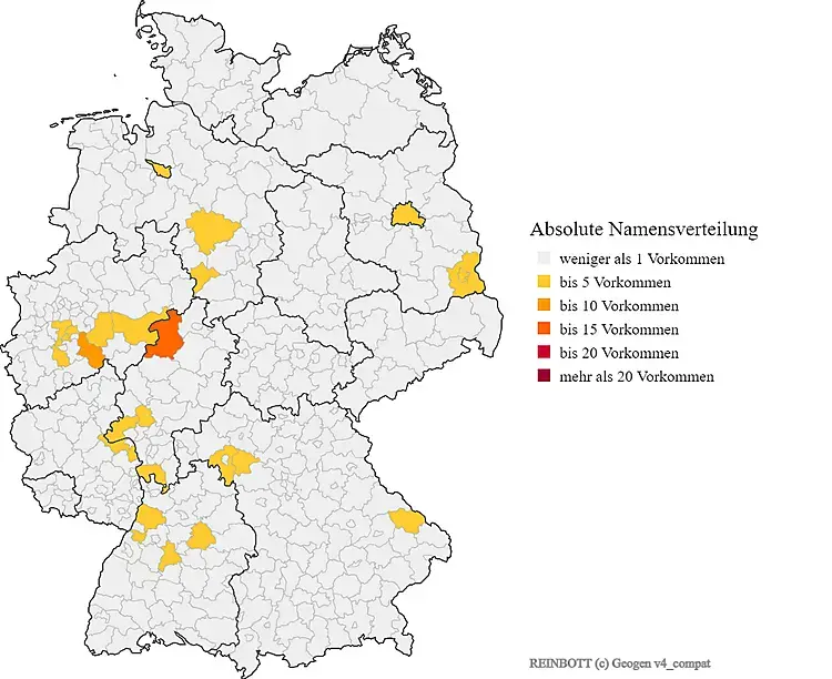 FN Reinbott, Verteilung