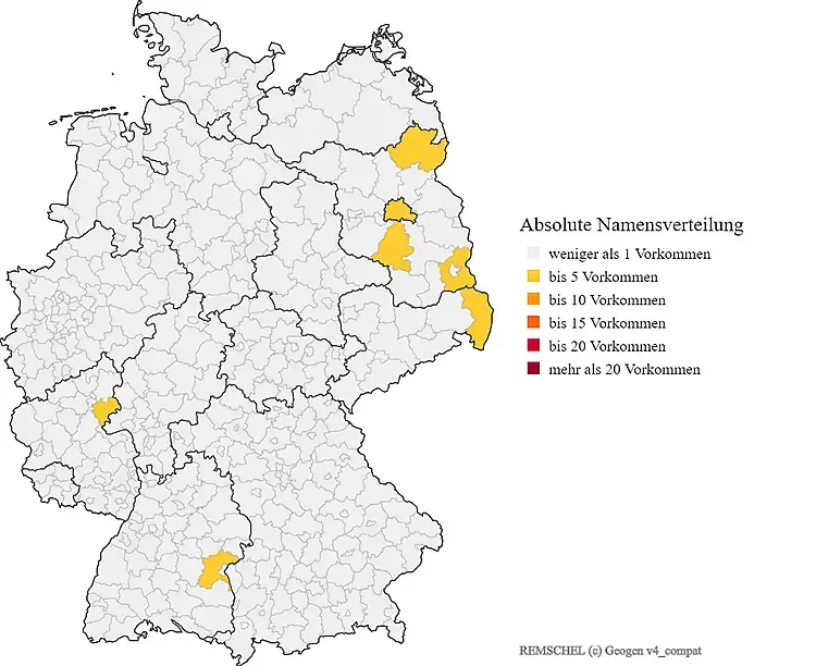 Remschel Karte