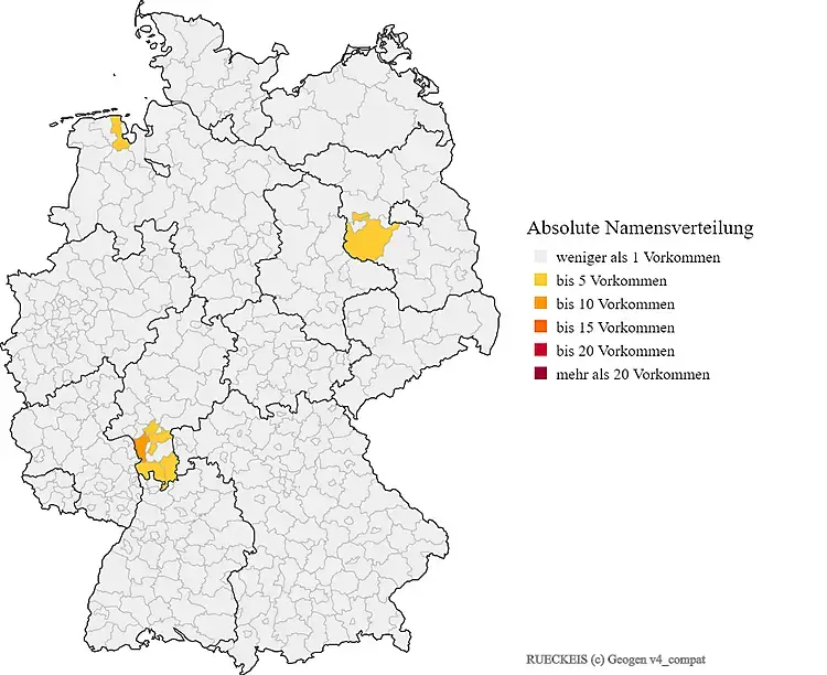 Rückeis Karte