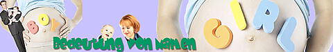 Bedeutung von Namen - Header